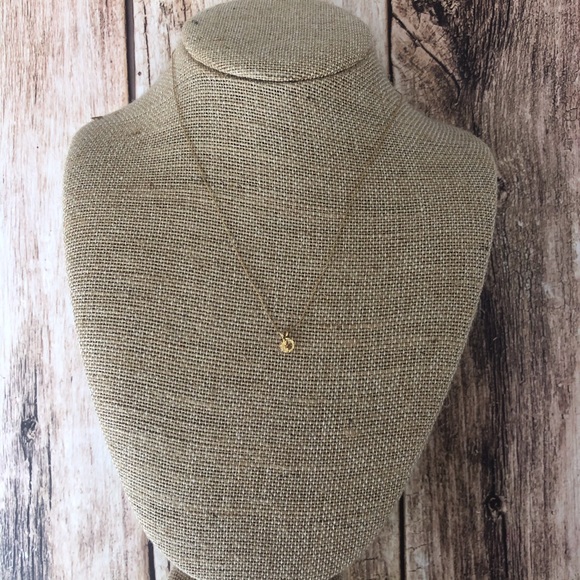 Jewelry - 10K Yellow Gold 6mm Citrine Necklace. 18 in